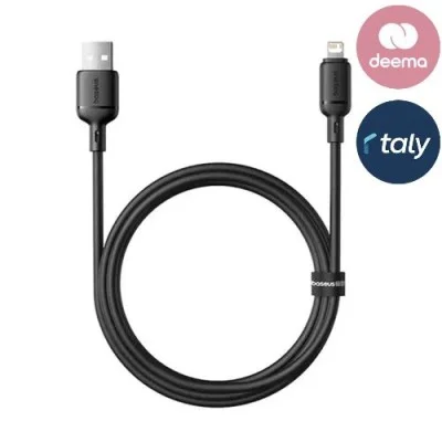 Baseus Silky Fast Charging Cable USB-A to iP 1m - Cluster Black